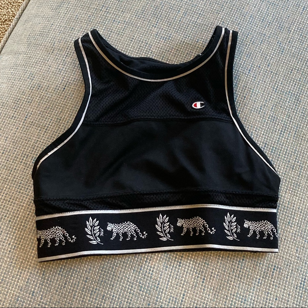 Champion Cheetah pattern bra top/ sports bra